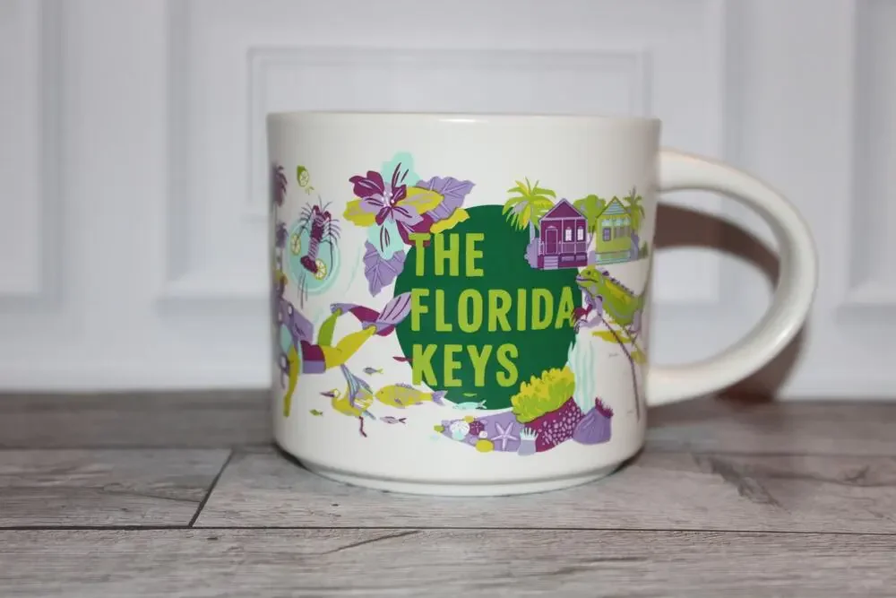 Starbucks Florida Keys Discovery Series 14oz Coffee Mug NWT/Box